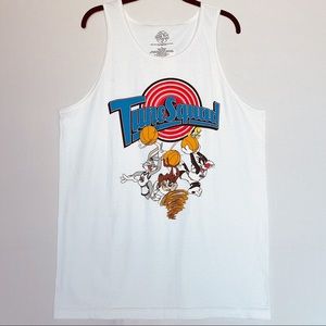 Space Jam Tune Squad Looney Toons Graphic Tank Top